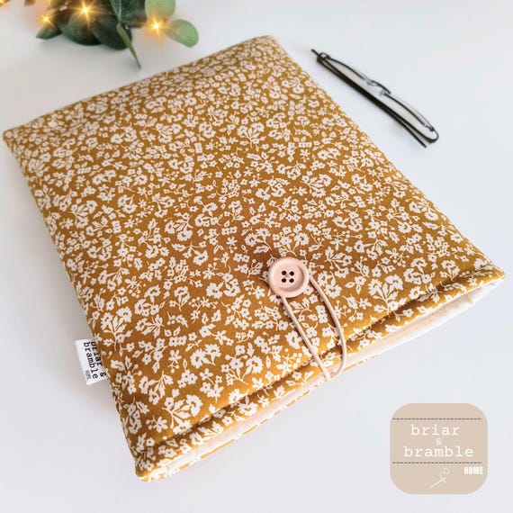 Liberty of London Book Sleeve | Autumnal Floral Print Reading Cover | Custom eReader sleeve for Kindle, Kobo, Paperwhite and more.